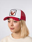 Бейсболка GOORIN BROTHERS арт. 101-2381 (красный / белый)
